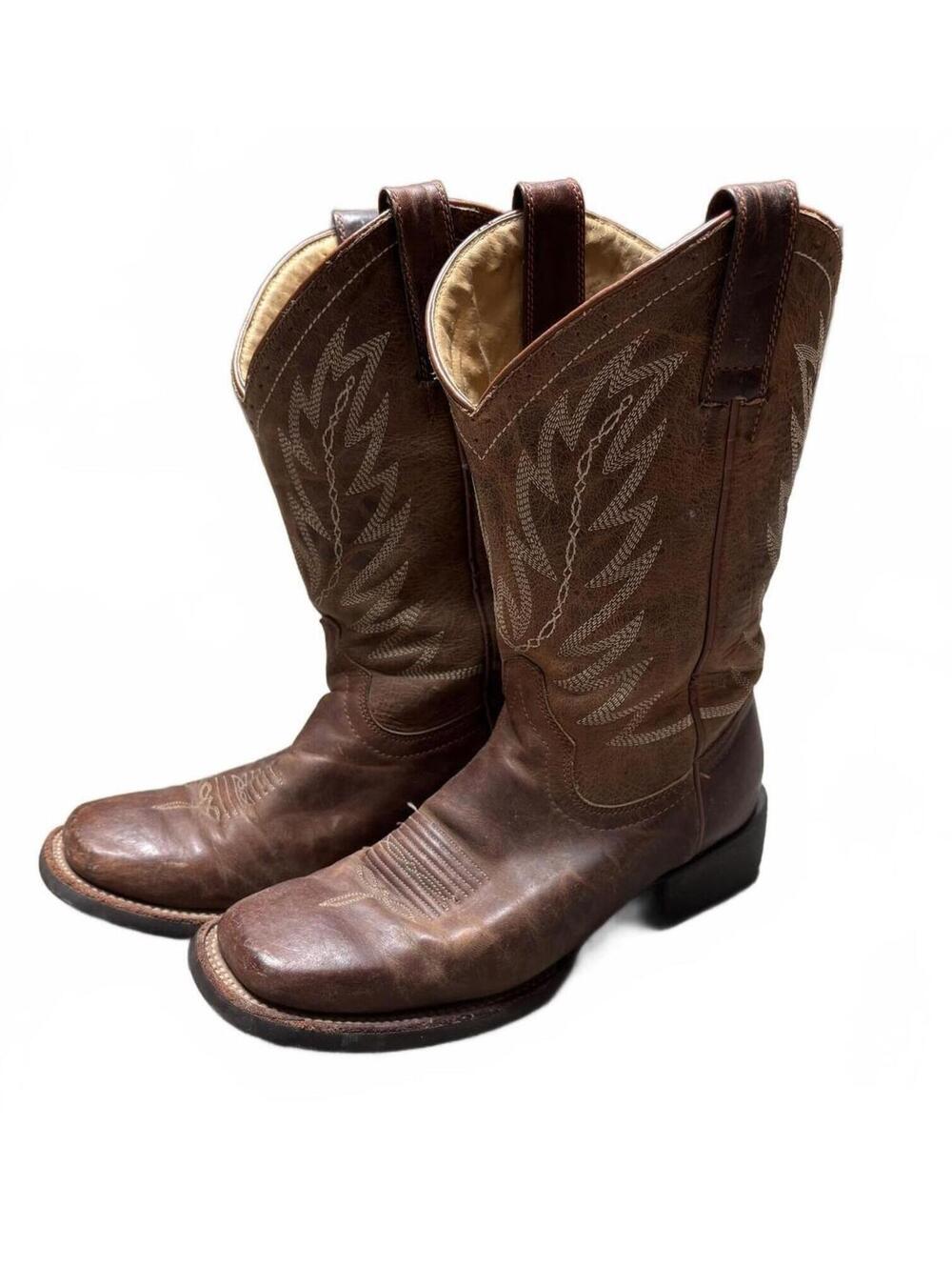 Shyanne Brown Leather Western Boots
